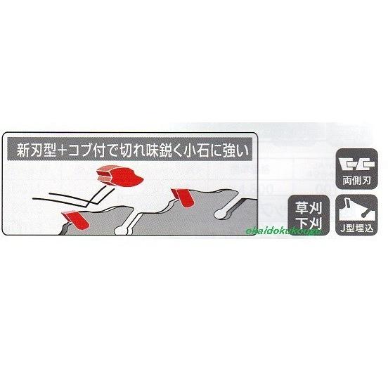 SANYO METAL 三陽金属 刈払用チップソー 草刈刃 ブルーシャーク 230mm