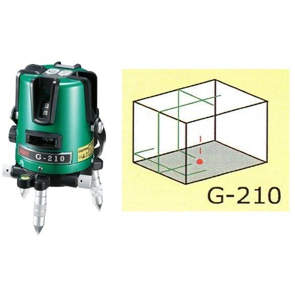 マイゾックス グリーンレーザー墨出し記 G210セールセット 【三脚