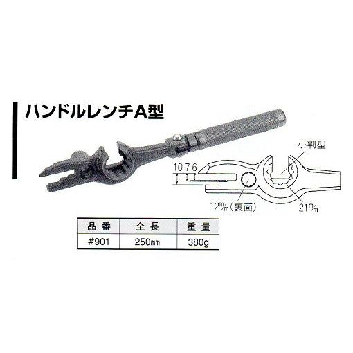 NICE ナイス ハンドルレンチA型 ＃901 【仮枠・型枠作業工具