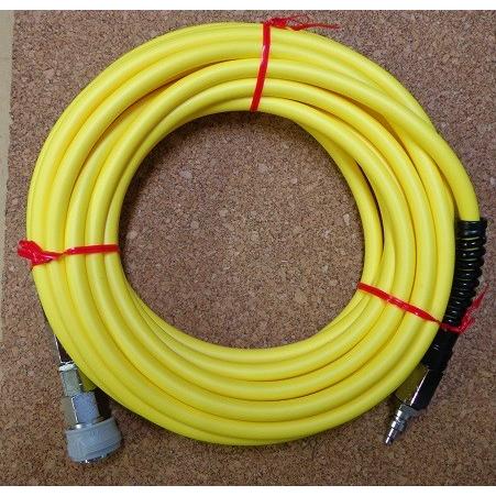 高圧エアーホース プレミアホース 黄色 10m 6.0mm×10mm