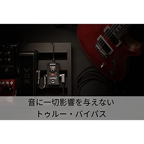 KORG ギター ベース用 ペダルチューナー Pitchblack Advance ±0.1セントの高精度 カラー表示 ストロボチューニング トゥルー