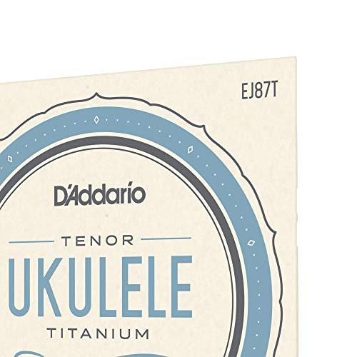 D'Addario ダダリオ ウクレレ弦 EJ87T Titanium Tenor テナー 【国内正規品】｜okaidoku-store22｜04