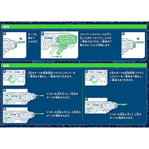 ナーフ エリート2.0 フリップショット フリップ-32 フリップして射撃能力を倍増させる32本のバレルを搭載、ダーツ容量32本、ナーフ公式 エリート｜okaidoku-store22｜11