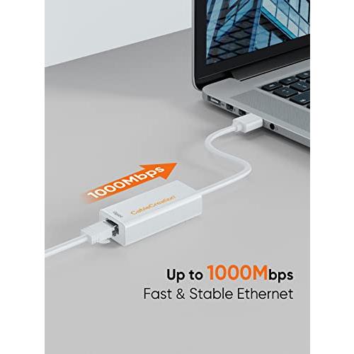 usb ethernet アダプタ, CableCreation 超高速USB 3.0 to RJ45 ギガビットイーサネットアダプタ10/100/1｜okaidoku-store22｜03