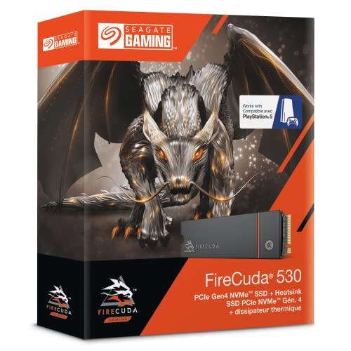 Seagate FireCuda 530 M.2 ヒートシンク付き 【PS5動作確認済み】 500GB PCIe Gen4x4 読取速度7000MB/｜okaidoku-store22｜02