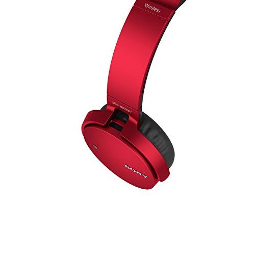 ソニー ワイヤレスヘッドホン 重低音モデル MDR-XB650BT : Bluetooth対応 折りたたみ式 レッド MDR-XB650BT R｜okaidoku-store22｜04