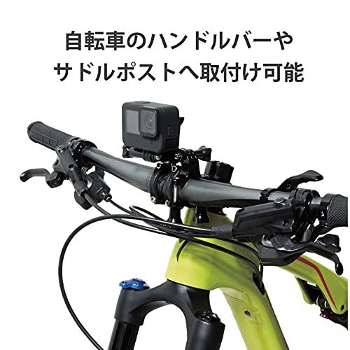 エレコム GoPro HERO10/9/8/7/6/5/MAX 自転車用マウント ブラック AC-MBBK01BK｜okaidoku-store22｜03