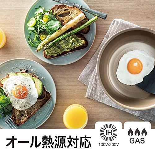 エバークック フライパンセット 6点セット 着脱式 IH対応 レッド 1年保証 ドウシシャ｜okaidoku-store22｜07