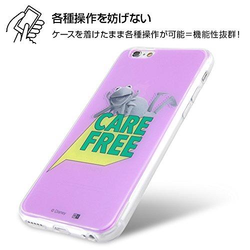 iPhone 6s / 6 /『ディズニーキャラクター』/TPUケース+背面パネル/『カーミット/Care free』_1｜okaidoku-store22｜03