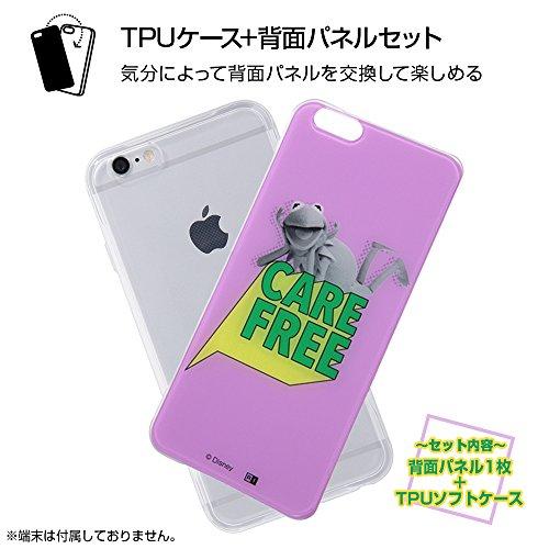 iPhone 6s / 6 /『ディズニーキャラクター』/TPUケース+背面パネル/『カーミット/Care free』_1｜okaidoku-store22｜05