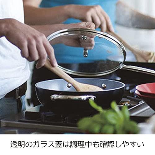 グリーンパン ガラス 蓋 20cm ステンレスハンドル 全面物理強化 食器洗浄機可 CW000026-004｜okaidoku-store22｜04