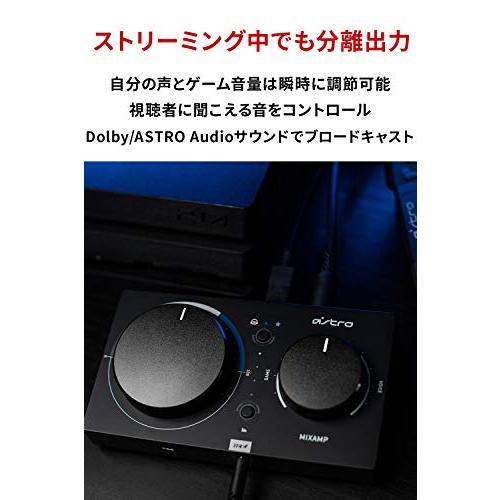 ASTRO Gaming アストロ ミックスアンプ プロ PS5 PS4 PC Switch MixAmp Pro TR ゲーミングヘッドセット用 D｜okaidoku-store22｜04