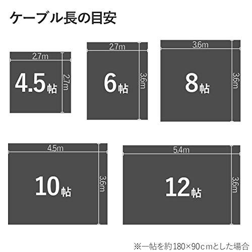 エレコム LANケーブル CAT6 10m 爪折れ防止コネクタ cat6準拠 やわらか ブラック LD-GPY/BK10｜okaidoku-store22｜02