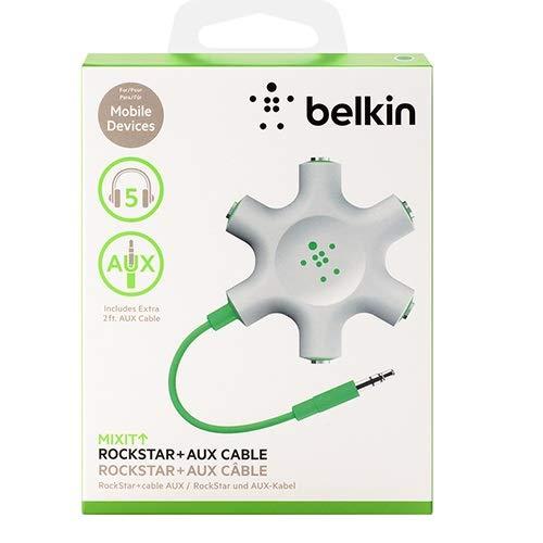 【正規代理店】belkin マルチイヤホンスプリッターイヤホン分配/分岐 ロックスター ライトグリーン F8Z274btGRN-A｜okaidoku-store22｜06