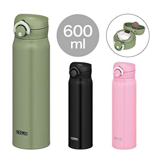 サーモス 水筒 真空断熱ケータイマグ 600ml カーキ JNR-601 KKIの画像