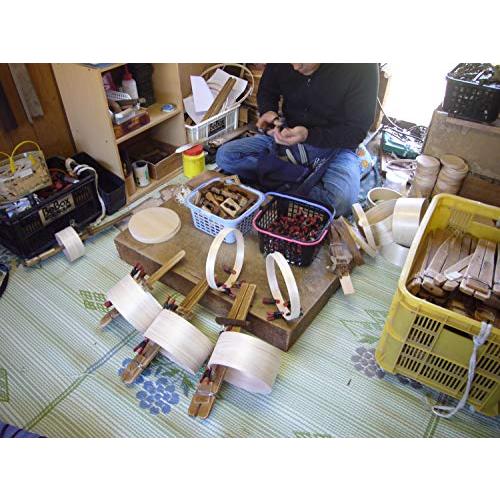 木曽工芸 おひつ 手造り 曲げ輪 日本製 木製 ひのき さわら さくら 3