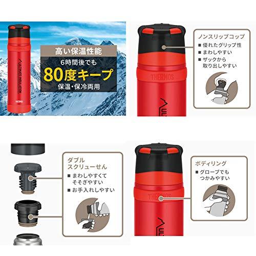 THERMOS(サーモス) 山専用ステンレスボトル900ml FFX-901 (マット 