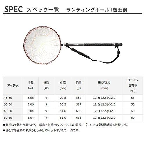 ダイワ(DAIWA) 玉網(タモ) ランディングポール 2 磯玉網 60-50