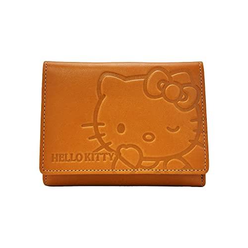 Yubi] ハローキティ 二つ折り財布 [本革 財布 レディース かわいい