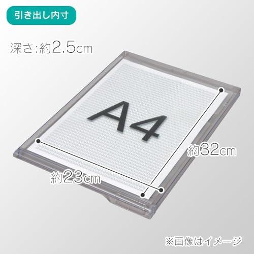 【在庫処分】アイリスオーヤマ レターケース A4 ゴム脚つきで滑りにくい インデ 浅型7段 アイリスオーヤマ レターケース A4 ゴム脚つきで滑りにくい