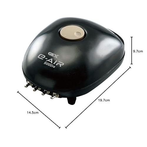 ジェックス GEX AIR PUMP e‐AIR 9000FB 吐出口数4口 8W 水深50cm以下
