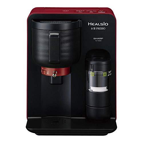 シャープ ヘルシオ(HEALSIO) お茶プレッソ 湯ざまし機能付き レッド TE