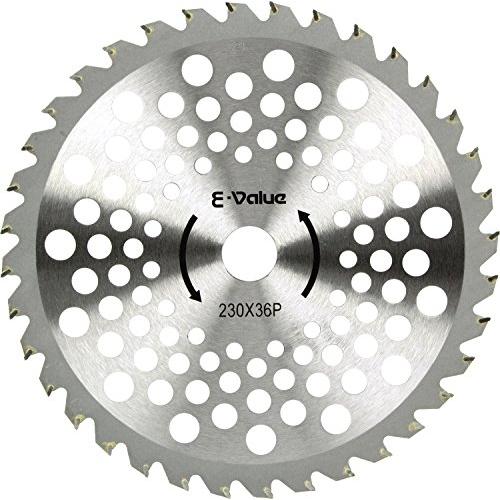 イーバリュー(E-Value) 軽量タイプチップソー 草刈り用 2枚組 230mm 