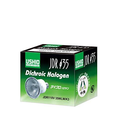 USHIO ダイクロハロゲン 110V JDRφ35 35W 広角 E11口金 : wss 