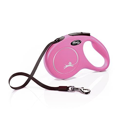 フレキシ (flexi) ニュークラシック テープ M(25kg未満) 5m ピンク [犬