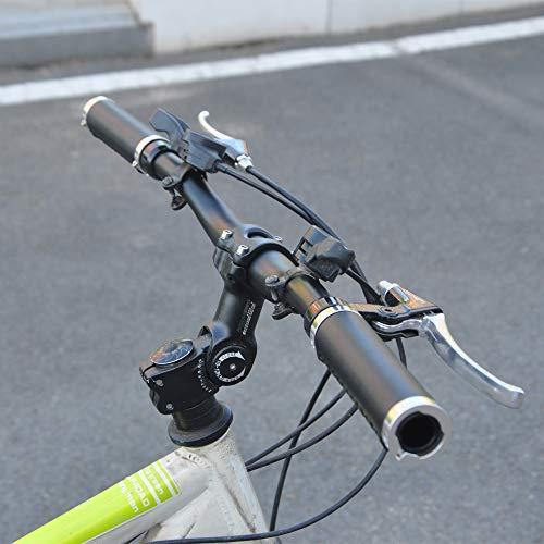 UPANBIKE 自転車ハンドルバー、31.8mm 620mストレートバー、ライザー