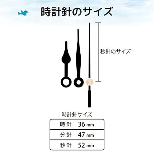 TUKUMO 時計ムーブメントセット [ミドルシャフト] スイープ秒針