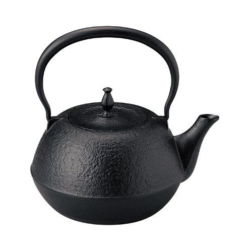 砺波商店 南部鉄瓶 丸南部型(黒) 1.2L 99-12 : お買い得ネットショップ