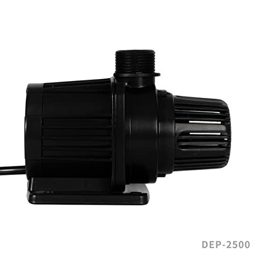 HSBAO DEP-2500 吐出量2500L/H (毎分41L) 揚程2.5m DCポンプ 水中