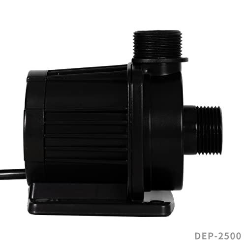 HSBAO DEP-2500 吐出量2500L/H (毎分41L) 揚程2.5m DCポンプ 水中
