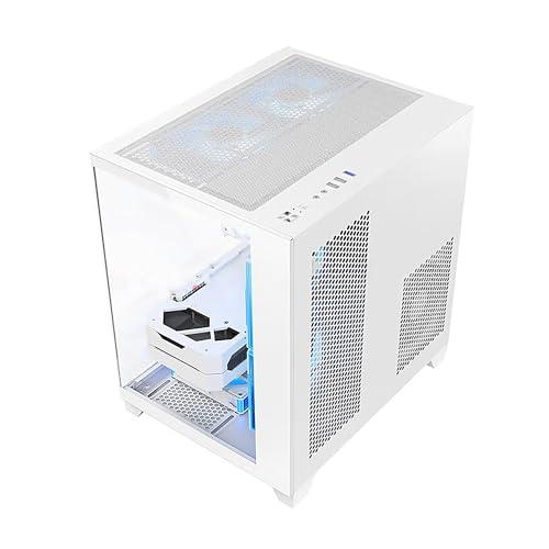 pcケース ミドルタワー 強化ガラスモデル micro-atx ホワイト pcケース ミドルタワー 強化ガラスモデル micro-atx ホワイト