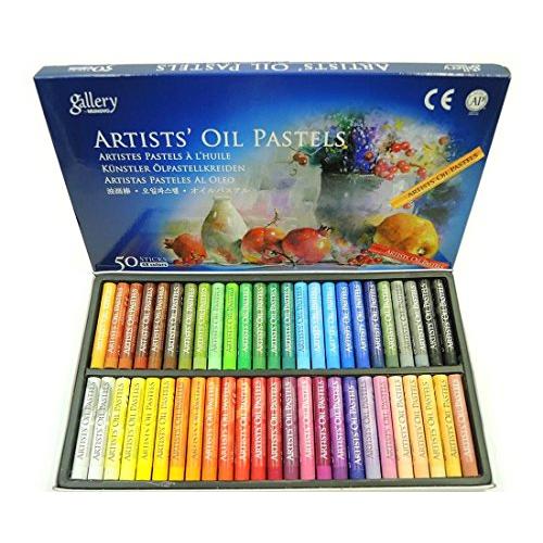 Gallery 画材 オイル パステル 48色 50本セット ARTIST'S OIL PASTELS