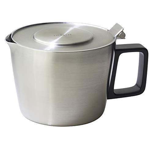 フォーライフ ティーポット ステンレス 414ml 2杯用 茶こし付き 蓋が