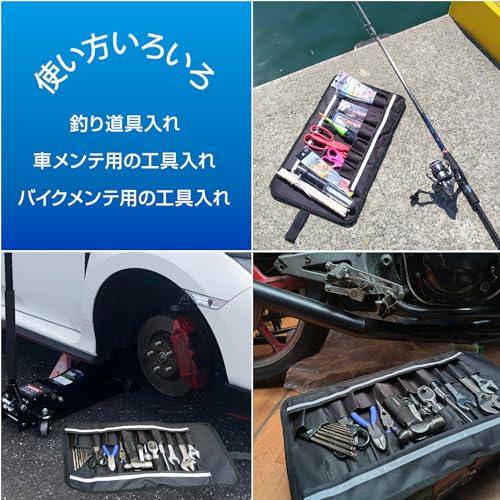 ホーザン(HOZAN) ツールバッグ 工具箱 工具袋 コンパクトに収まる