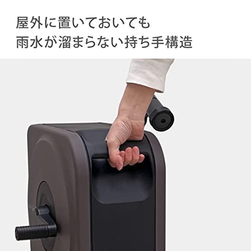 タカギ(Takagi) ホース ホースリール BOXY NEXT (ブラウン, タカギ(Takagi) ホース ホースリール BOXY NEXT (ブラウン, 20m