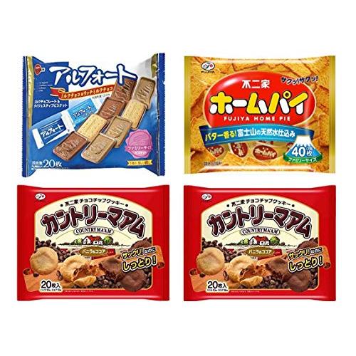 不二家 カントリーマアム20枚 不二家ホームパイ40枚 ブルボン アル