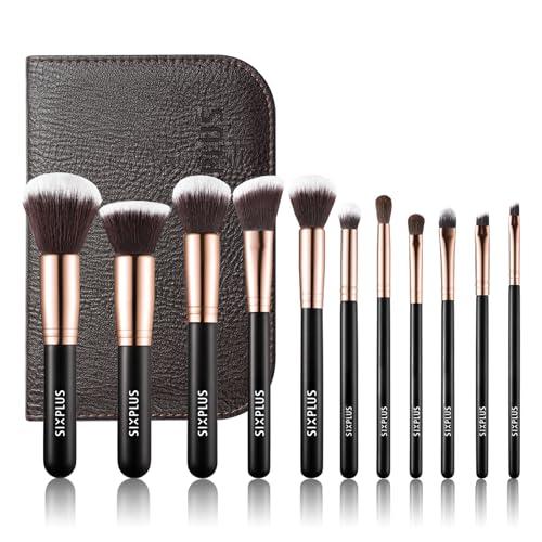 SIXPLUS シックスプラス 11本メイクブラシセット 貴族ゴールド