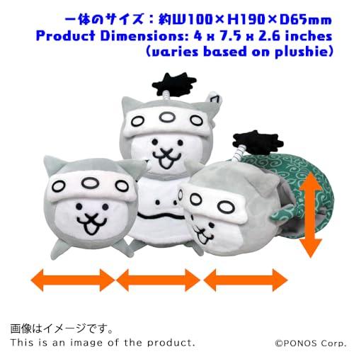 にゃんこ大戦争 ぬいぐるみ進化系シリーズ ネコ忍者セット にゃんこ大戦争 ぬいぐるみ進化系シリーズ ネコ忍者セット