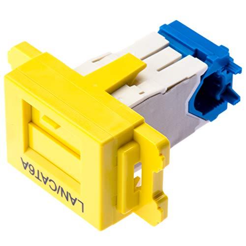 JAOSSP6ATGMW Cat6A 2箱 ヤマダモール | パンドウイット Cat6A JISプレート用ジャック