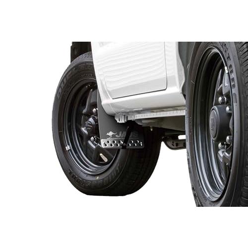 ジャオス(JAOS) マッドガードIII フロントセット ブラック ジムニー