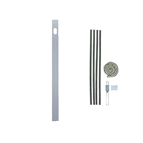 エアコン窓パネル　ニッセイ　1280〜2240mm　C-MP22-S　シルバー 日晴金属 エアコン配管用 アルミ窓パネル シルバー 1280*2240mm C-MP22