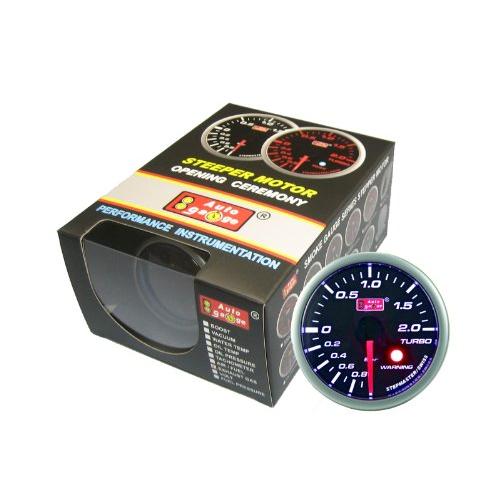 オートゲージ(AUTOGAUGE) SM52ブースト計 ブラックフェイスホワイトLED