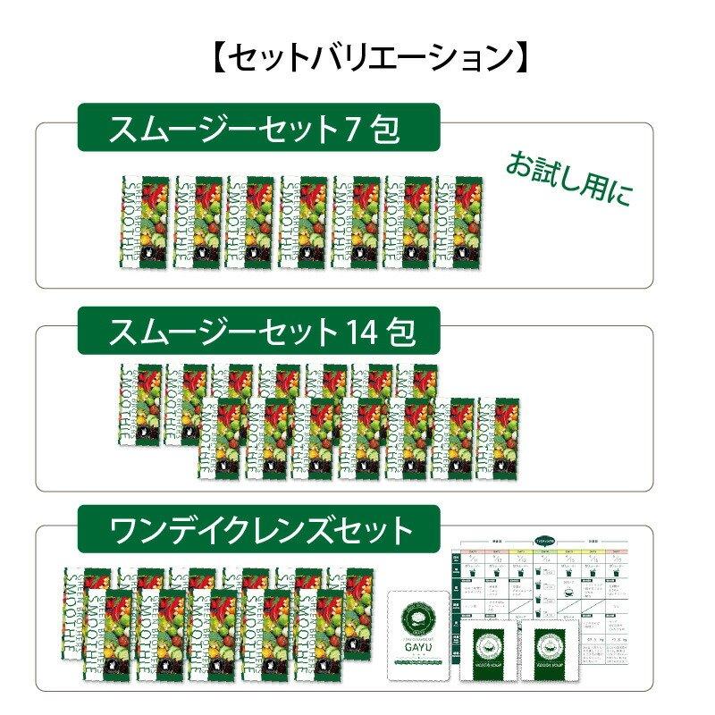 特典あり）GB ワンデイクレンズ スムージー セット 14包 GREEN