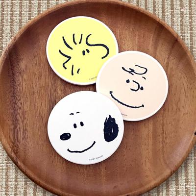 スヌーピー 陶製吸水コースター アップ コースター 陶器 丸 おしゃれコップコースター 丸型 キッチン雑貨 テーブルウェア キャラクター グッズ Prsn おかいものsnoopy 通販 Yahoo ショッピング