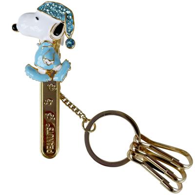 バッグキークリップpeanuts パジャマ ブルー キークリップ 鍵 なくさない キーホルダー クリップ付き 鍵紛失防止 スヌーピーグッズ Prsn おかいものsnoopy 通販 Yahoo ショッピング