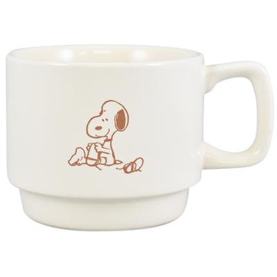 スヌーピー スタッキングマグ アイボリー マグカップ スタッキング 重ねる 重なる 食器 おしゃれ スヌーピー食器 スヌーピーグッズ キャラクター Prsn おかいものsnoopy 通販 Yahoo ショッピング